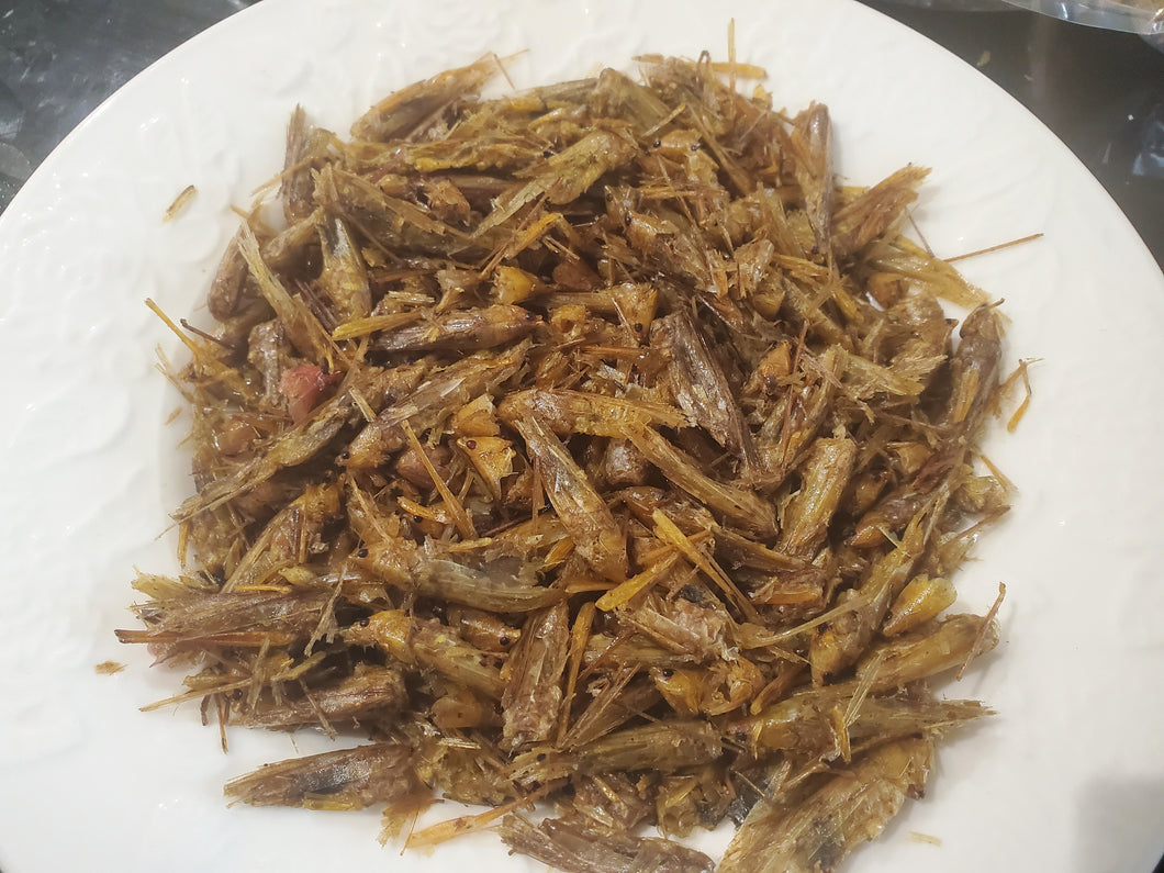 Fried Grass hoppers (Munguin) 0.5lb